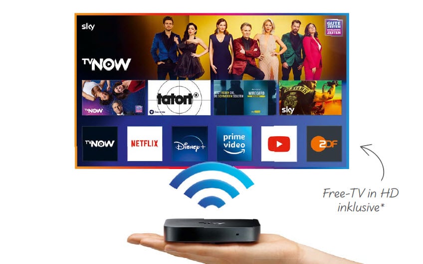 ✅ Fernsehen über das Internet mit  1- IPTV KOSTENLOS SKY